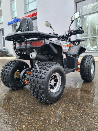 Детский бензиновый квадроцикл Dazzle ATV125 Lux черный