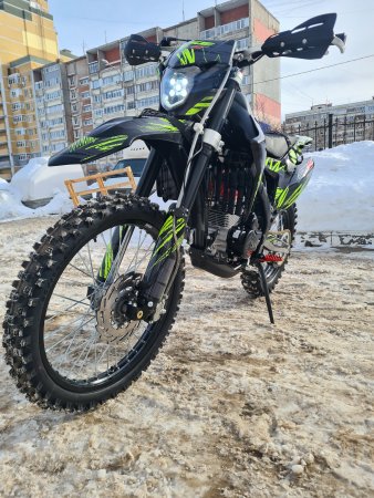 Эндуро кроссовый мотоцикл BSE Z5 (120) neon black