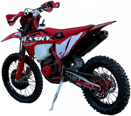 Эндуро кроссовый мотоцикл Hasky F7 Racing 182MN красный