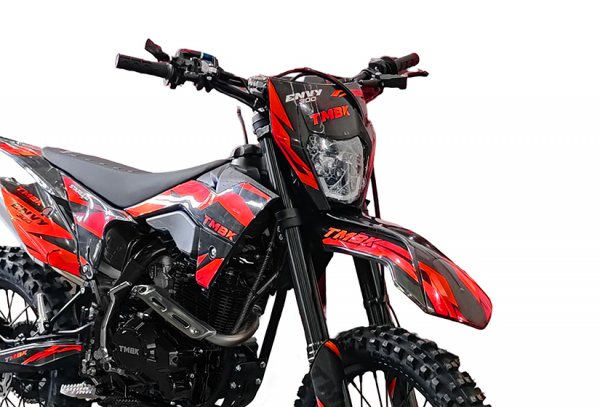 Эндуро кроссовый мотоцикл TMBK Envy 300 Black Red