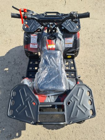 Детский бензиновый квадроцикл Motax Mini Grizlik X16 (PS) красный камуфляж