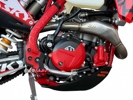 Эндуро кроссовый мотоцикл Hasky F7 Racing 182MN красный