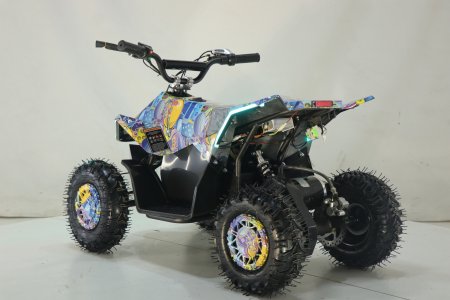 Детский электрический квадроцикл Тесла Киберквад ATV-2E 36V1000W мульти