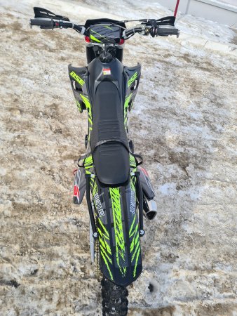 Эндуро кроссовый мотоцикл BSE Z5 (120) neon black