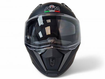 Шлем модуляр Aim JK906 Black Matt