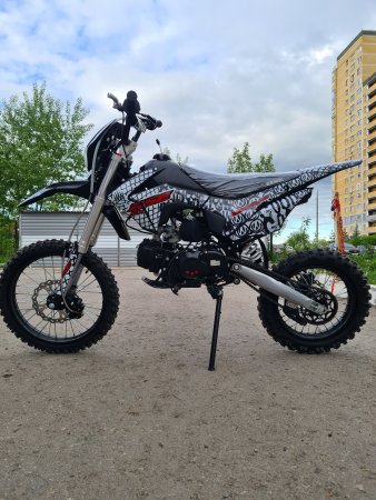 Питбайк BSE EX 125E MAX13 17/14 white red