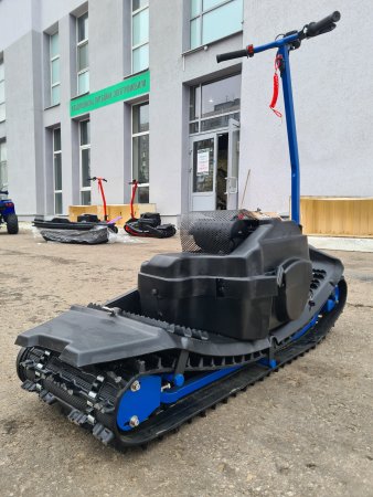 Мотосноуборд Sibmaster Expert синий