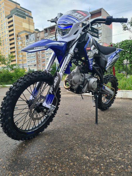 Питбайк Progasi Smart 125 SA - 17/14 синий