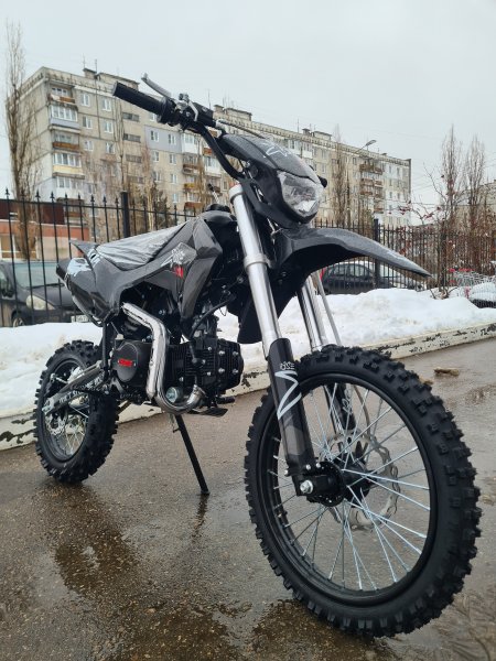 Питбайк BSE EXA 125 SA 17/14 черный