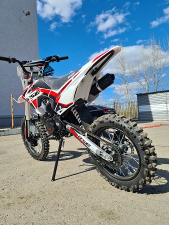 Питбайк BSE EX 125E (015) 17/14 красный