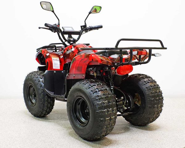 Детский электрический квадроцикл Green Camel Атакама T120 красный камуфляж