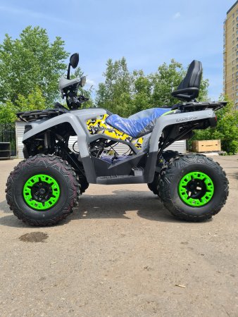 Бензиновый квадроцикл Mikilon Gladiator F200 Long Lux серый