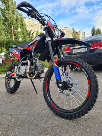 Питбайк Progasi Jumbo 125 - 19/16 red/blue
