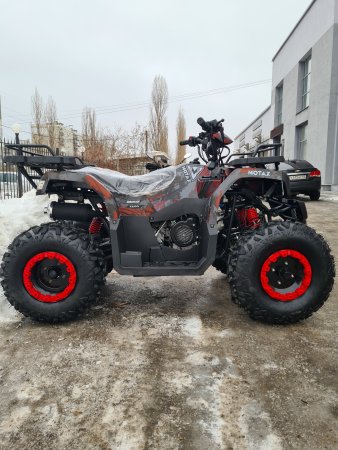 Бензиновый квадроцикл Motax ATV Grizlik T200 красный камуфляж