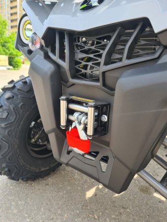 Бензиновый квадроцикл Mikilon Gladiator F200 Long Lux серый