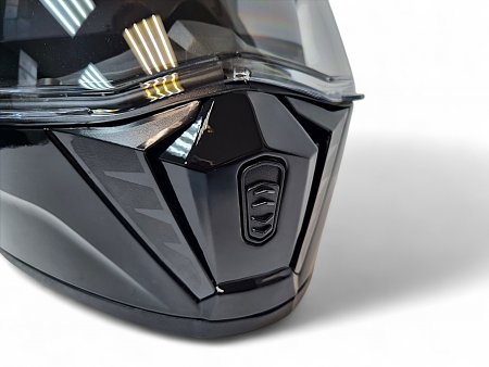 Шлем интеграл AiM JK320 Black Glossy