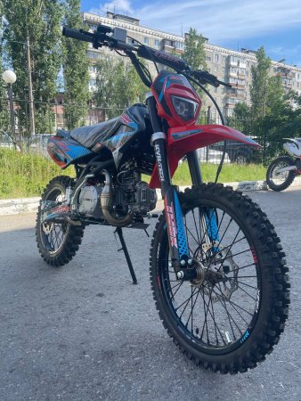 Питбайк TMBK Pitster SP1 Biggy - 19/16 Red/Light Blue