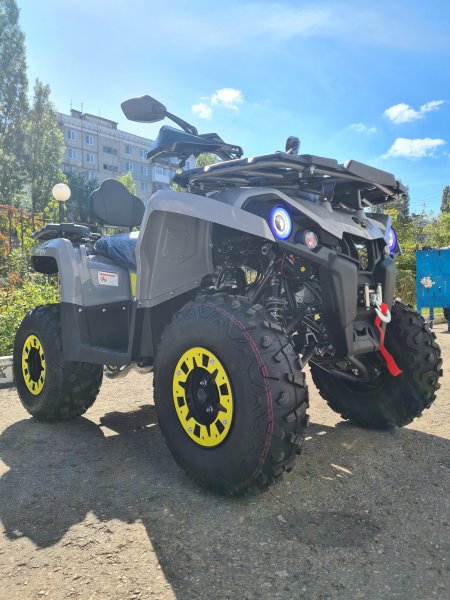Бензиновый квадроцикл Mikilon Gladiator F200 Lux серый