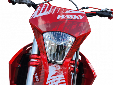 Эндуро кроссовый мотоцикл Hasky A10 Ride CB300 RL красный