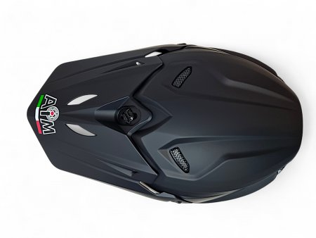 Кроссовый мотошлем AiM JK803 Black Matt