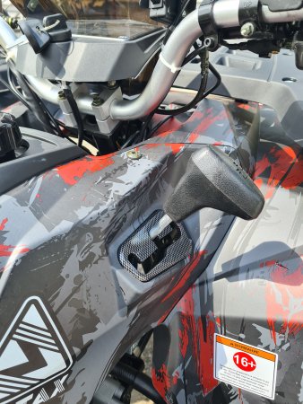 Бензиновый квадроцикл Motax Grizlik 300 красный камуфляж
