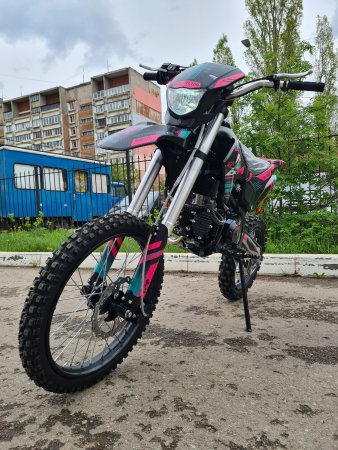 Питбайк BSE PH 150E AK47 19/16 синий