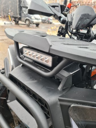 Детский бензиновый квадроцикл Dazzle ATV125 Lux черный