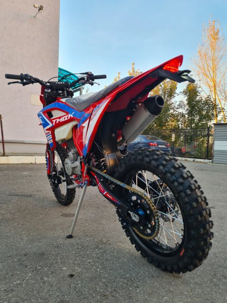 Эндуро кроссовый мотоцикл TMBK Kinetic 300H красный