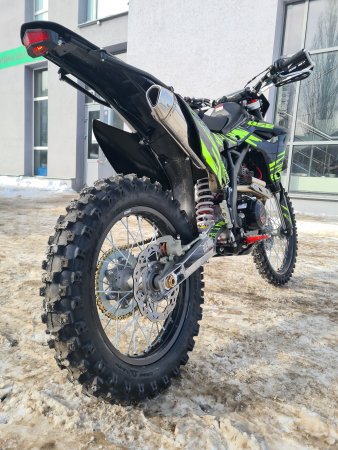 Эндуро кроссовый мотоцикл BSE Z5 (120) neon black