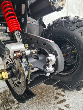 Бензиновый квадроцикл Motax ATV Grizlik T200 Lux красный камуфляж