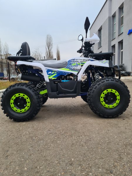 Детский бензиновый квадроцикл Dazzle ATV125 белый