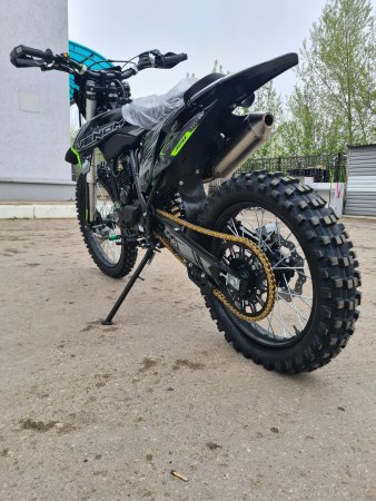 Эндуро кроссовый мотоцикл OXO VENOM 300 зеленый
