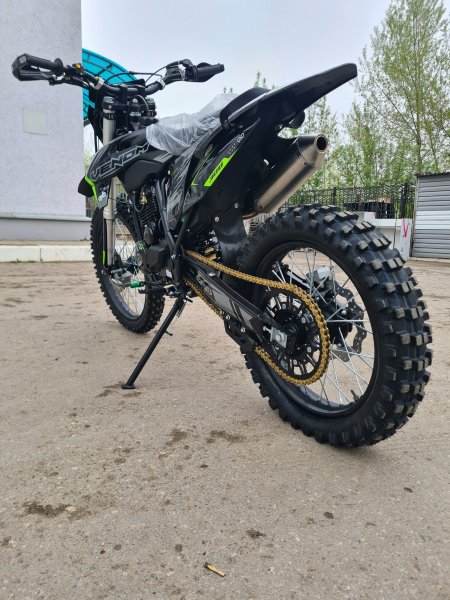 Эндуро кроссовый мотоцикл OXO VENOM 300 зеленый