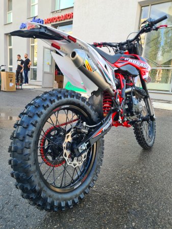 Эндуро кроссовый мотоцикл Progasi Super Max 300 PRO красный