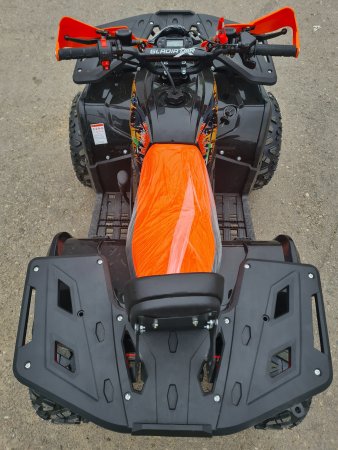 Детский бензиновый квадроцикл Gladiator G125 черно - оранжевый