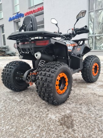 Детский бензиновый квадроцикл Dazzle ATV125 черный