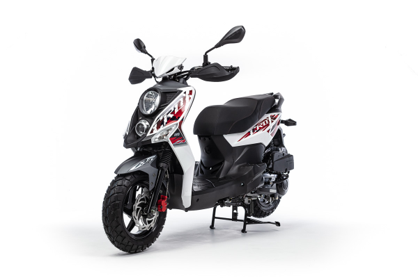Скутер SYM Crox 125 белый