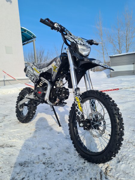 Питбайк BSE EX 125E MAX13 17/14 White Yellow