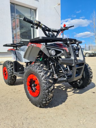 Детский бензиновый квадроцикл Motax Mini Grizlik X16 (PS) красный камуфляж