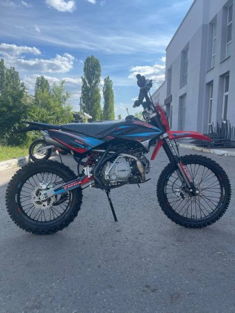 Питбайк TMBK Pitster SP1 Biggy - 19/16 Red/Light Blue