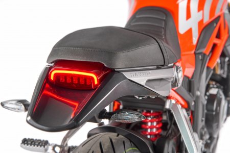 Мотоцикл нейкед DAYUN DY400-F оранжевый