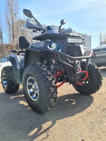 Бензиновый квадроцикл Gladiator G200 Lux серый