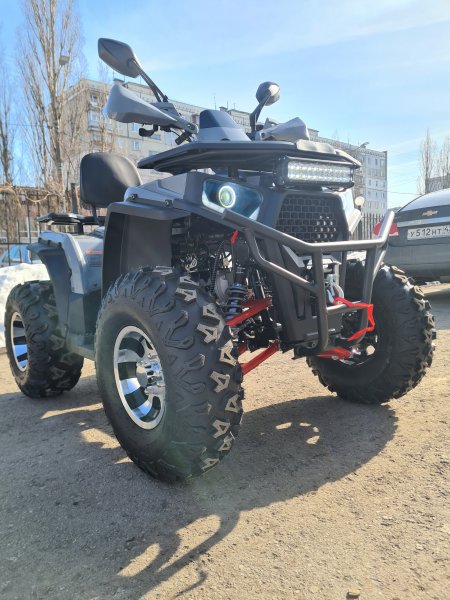 Бензиновый квадроцикл Gladiator G200 Lux серый