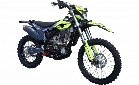 Эндуро кроссовый мотоцикл BSE Z7 (120) Yellow Neon