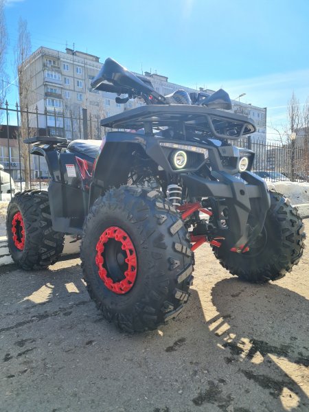 Детский бензиновый квадроцикл Gladiator H125 черный