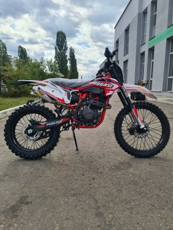 Эндуро кроссовый мотоцикл Progasi Super Max 250 красный