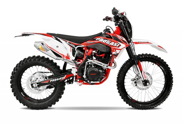 Эндуро кроссовый мотоцикл Progasi Super Max 250 красный