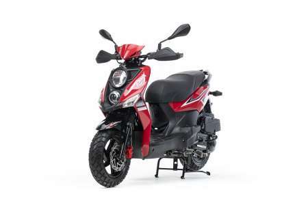 Скутер SYM Crox 125 красный