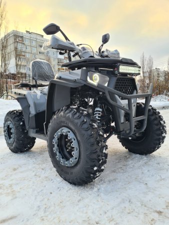 Бензиновый квадроцикл Dazzle ATV200 серый