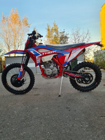 Эндуро кроссовый мотоцикл TMBK Kinetic 300H красный